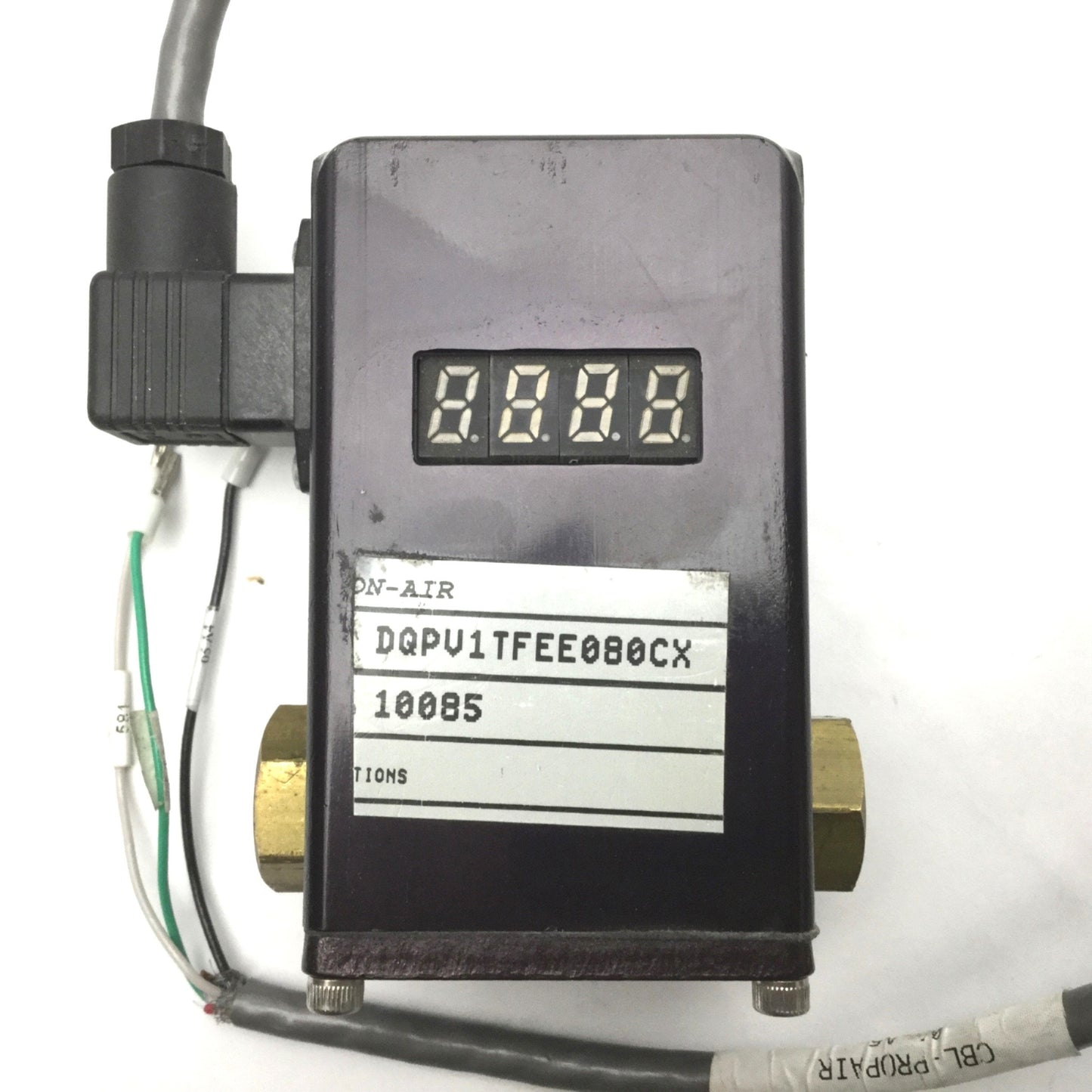 Used Proportion-Air DQPV1TFEE080CX Pressure Control Valve, 1/8"NPT, 0-80PSI, 0-10VDC