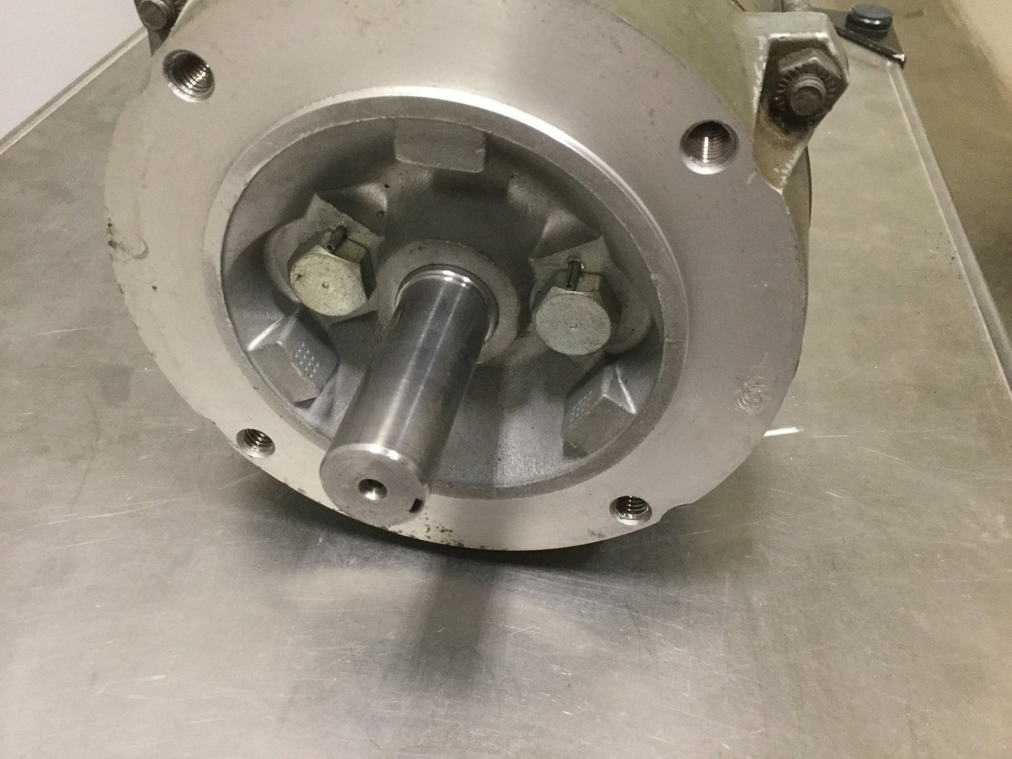 Used Baldor IDXM7034T AC Motor, 1.5HP, 2700RPM, 145TC Frame, 7/8" Shaft, 230/460AC