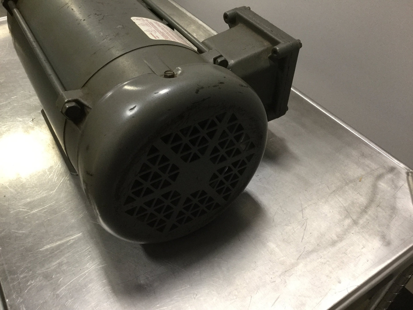 Used Baldor IDXM7034T AC Motor, 1.5HP, 2700RPM, 145TC Frame, 7/8" Shaft, 230/460AC