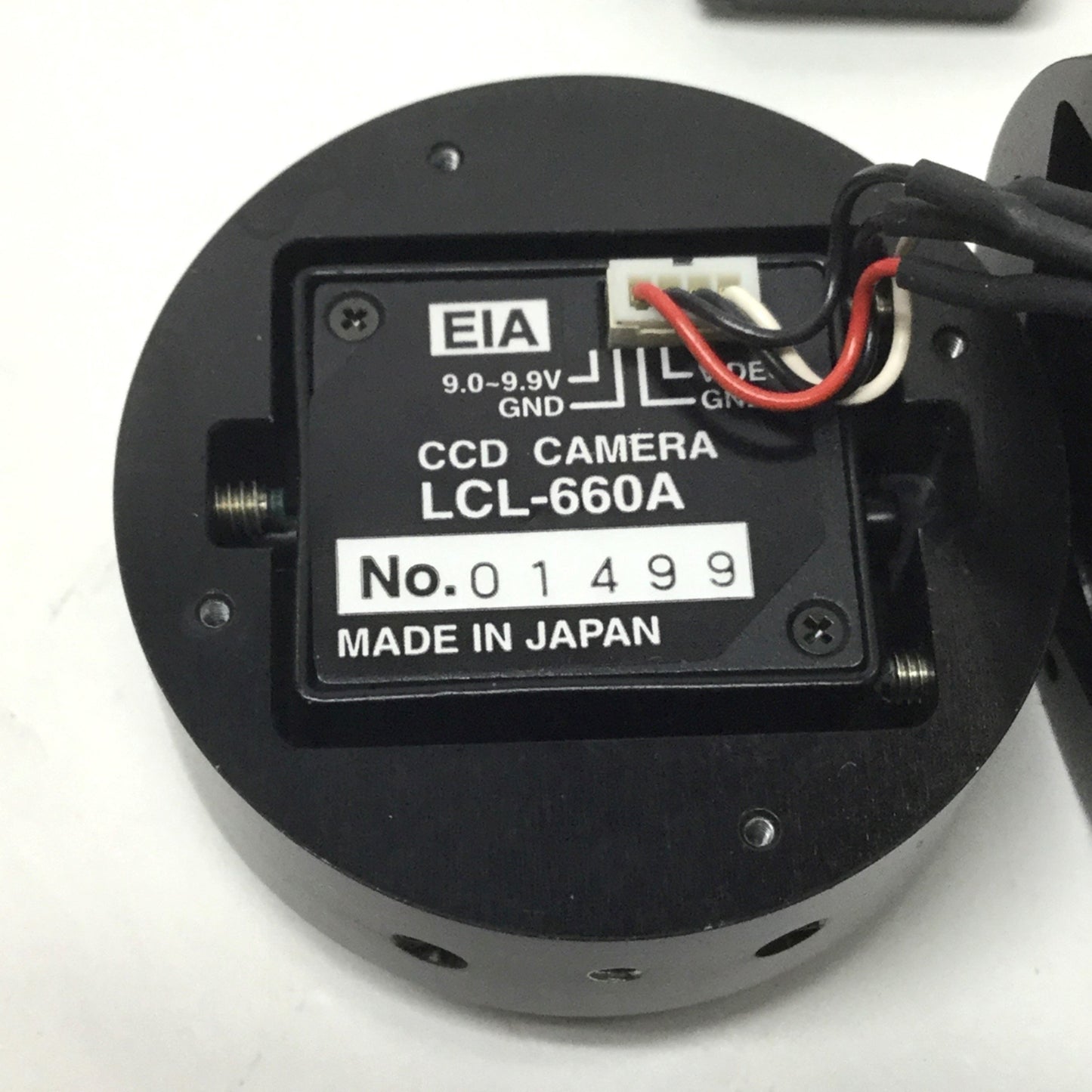 Used Watec LCL-660A Compact EIA Monochrome B/W Microscope Camera 1/4" CCD C-Mount