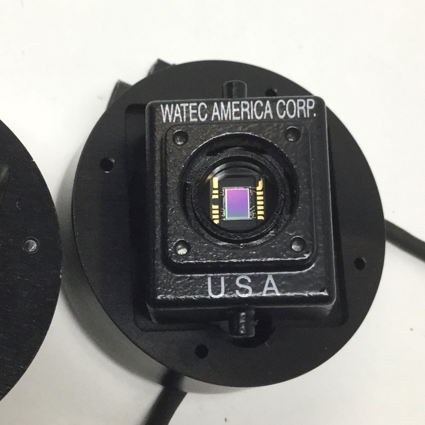 Used Watec LCL-660A Compact EIA Monochrome B/W Microscope Camera 1/4" CCD C-Mount