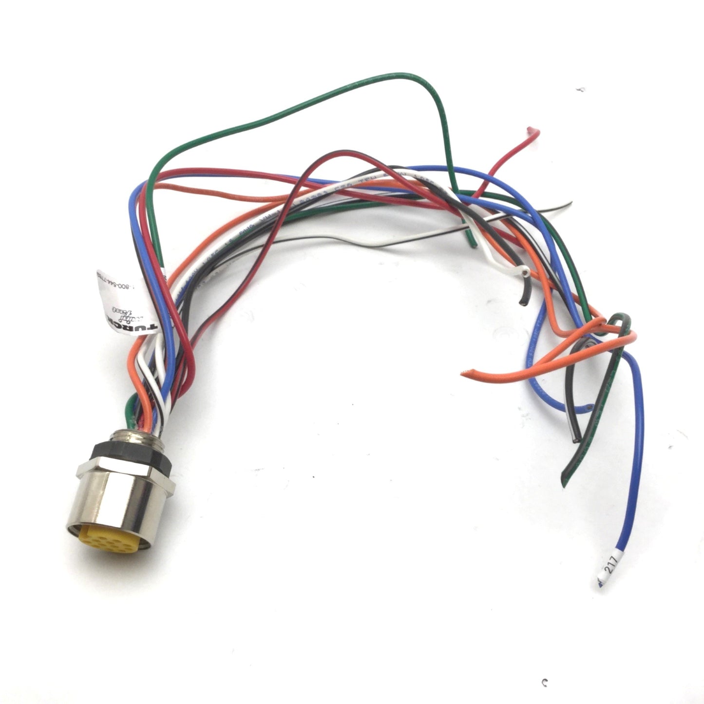 Used Turck RKF 126-1M/14.5/NPT Female Connector, Max Voltage: 600V, Max Current: 7A