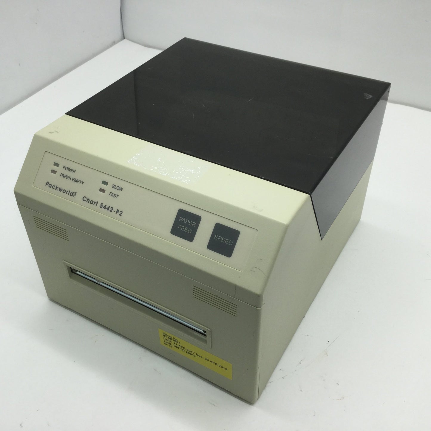 Used Packworld 5442-P2 Paper Chart Recorder From Accu-Temp Heat Sealer