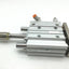 Used SMC MGPL25-50BZ-XC8 Compact Guide Cylinder Adjustable Stroke: 50mm, Bore: 25mm