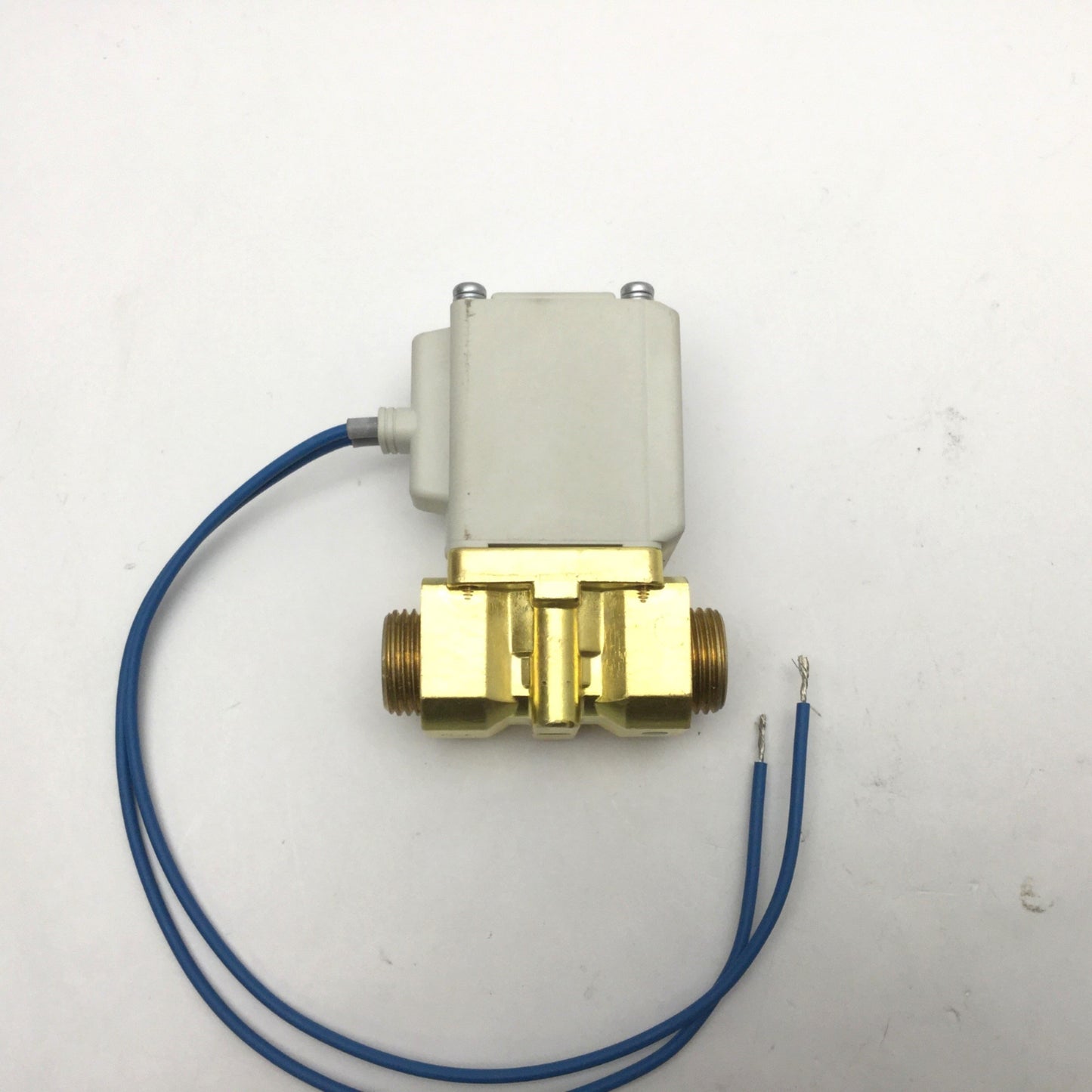 Used SMC VX234GB Direct Operated 2-Port Solenoid Valve, 100VAC, 12VA, 3/8NPT, 145 psi