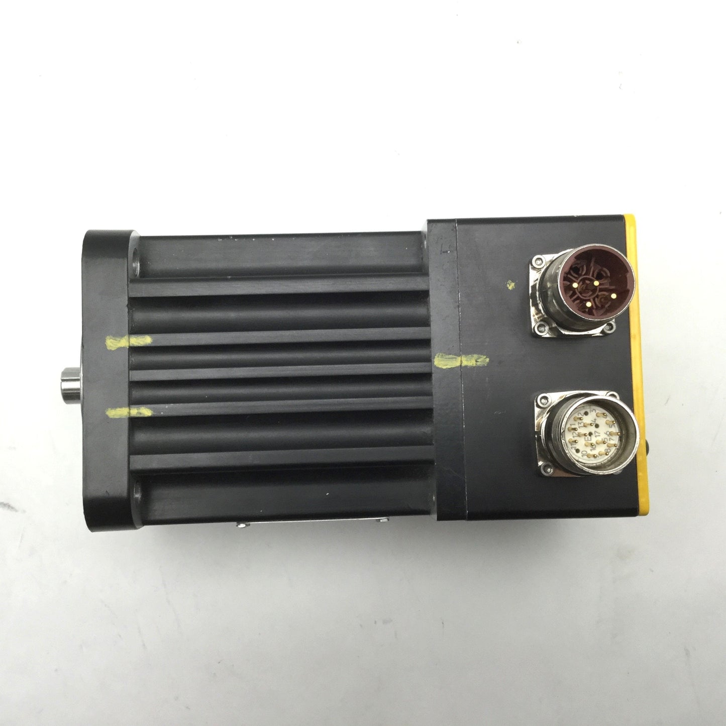 Used Parker CM921XE-5617 Brushless Hollow Shaft Servo Motor 340VDC 1.4KW, 10,600 RPM