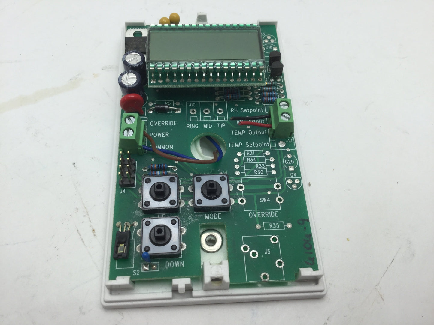 Used Greystone SP03120 Humidity Temperature Transducer LCD Screen Output 4-20mA
