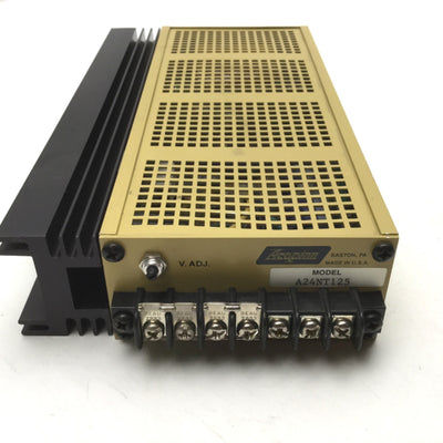 Used Acopian A24NT125 Switching Mode Power Supply Input: 120VAC Output: 24VDC 1.25A