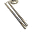 Used Lot of 2 Watlow E6N-12524 Firerod Cartridge Heater, Diameter: 1/4", Sheath 6.75"