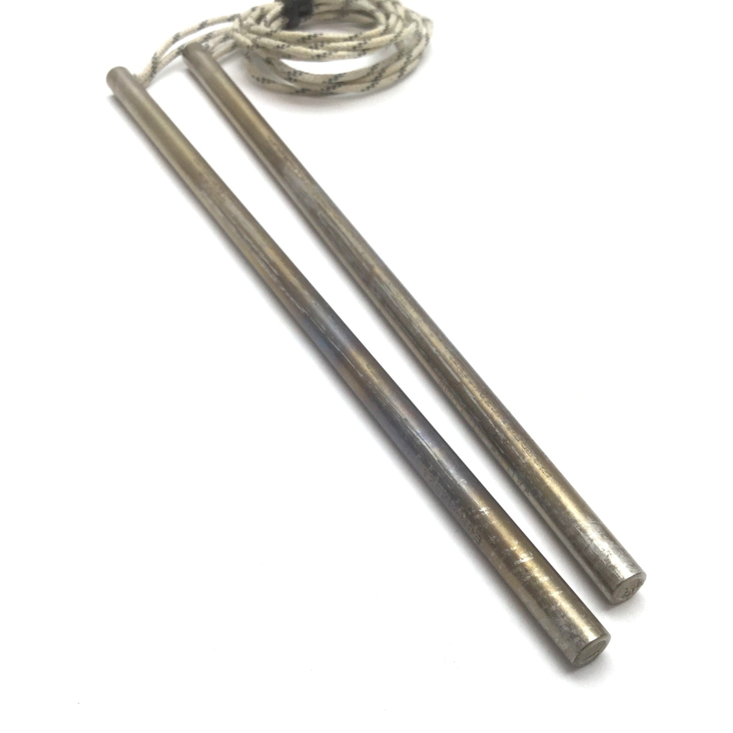 Used Lot of 2 Watlow E6N-12524 Firerod Cartridge Heater, Diameter: 1/4", Sheath 6.75"