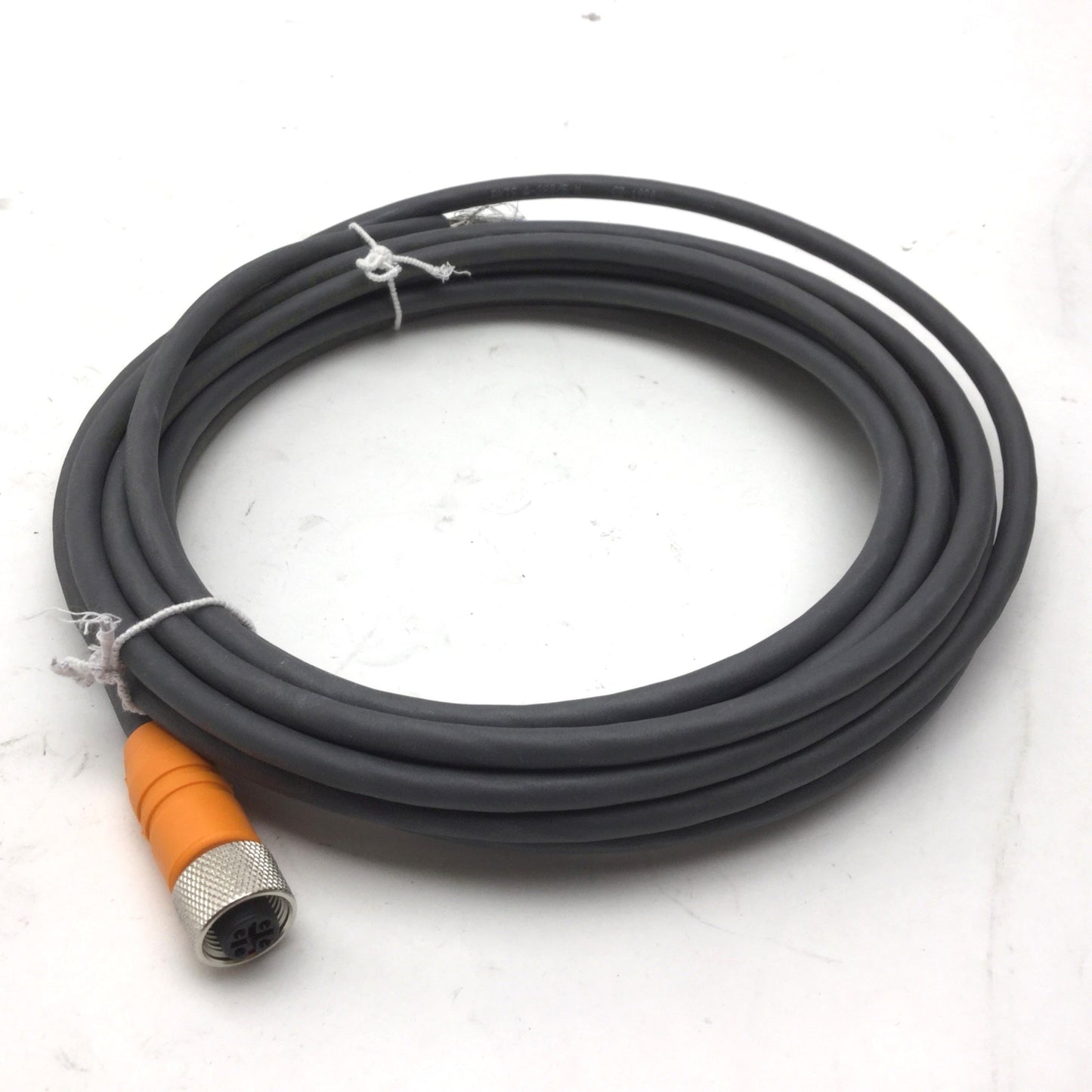 Used Lumberg Automation RKTS 4-288/5 M Cable 4-Pin M12 Female to Flying Leads 5M Long