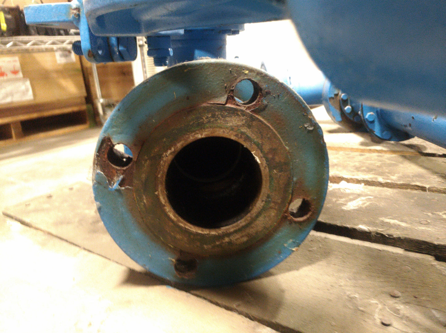 Used EMCO Wheaton E2313 A-Frame Bottom Loader & Coupler 3" Pipe 5' Arms 55° to -20°