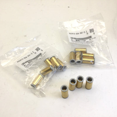 New – Open box Lot of 14 SMC KQ2H10-00A-X41-3.2 Fittings, KQ2 10mm Fitting, 1MPa Max