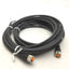 Used Lot of 2 Lumberg RKT 5-228/5 M Cordset, Length: 5m, Number of Pins: 5