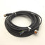Used Lot of 2 Lumberg RKT 5-228/5 M Cordset, Length: 5m, Number of Pins: 5