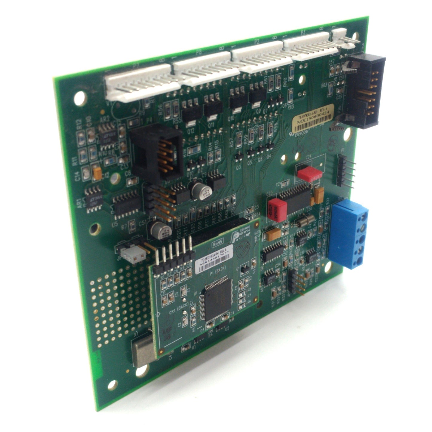 Used TE-097838.1A-RH Rev. A LCD Display Board, w/ TE-097319.3A-RH Daughter Board
