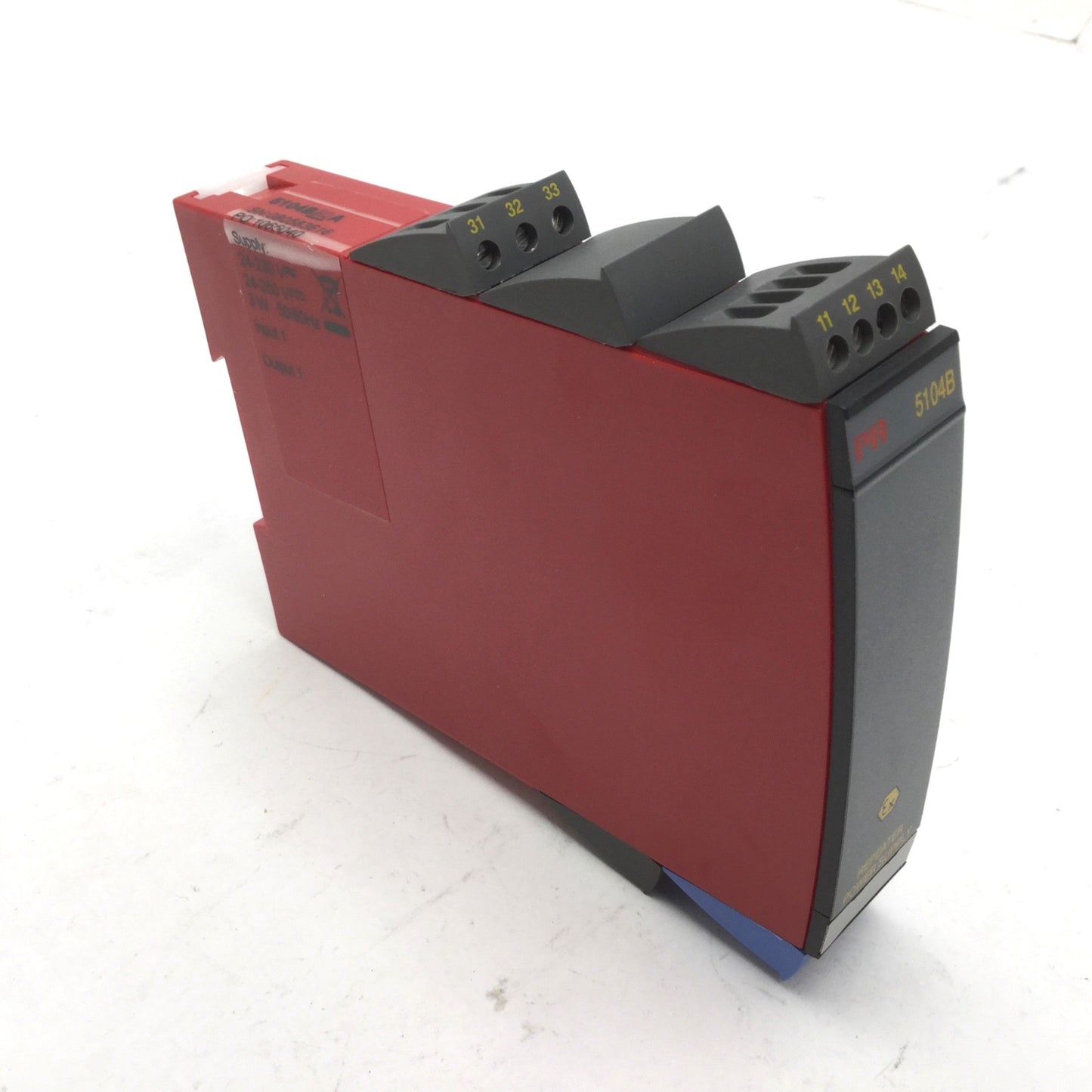 Used PR Electronics 5104B Repeater Power Supply 24-230VAC/24-250VDC, 1 Input 1 Output