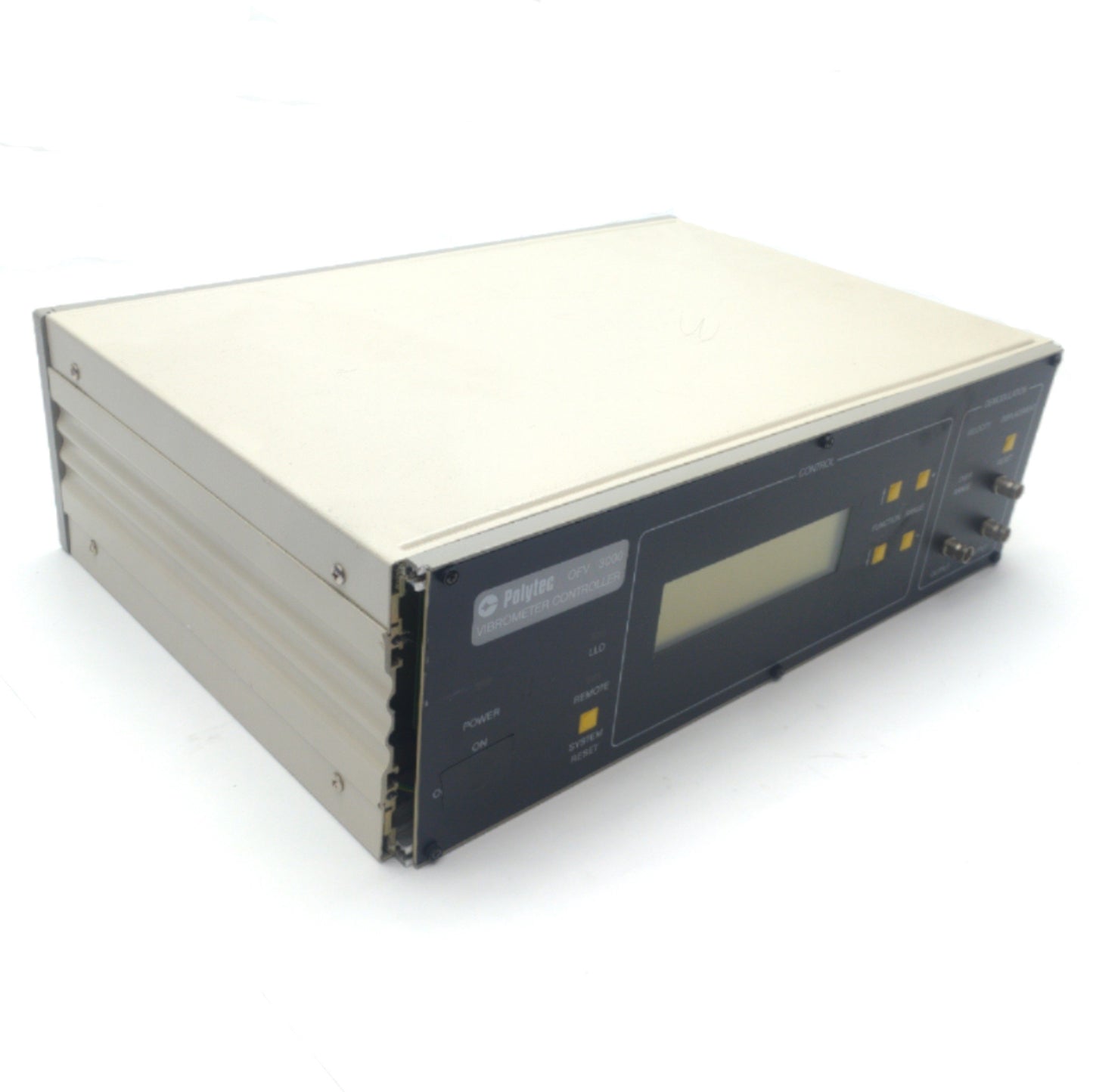Used Polytec OFV-3000 Laser Vibrometer Controller *No Power Button, No Displacement*