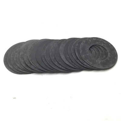 New Lot Of 20 Power Dynamics EPDM Gaskets, 3 3/4" O.D., 1 7/8" I.D., 1/16" Thickness