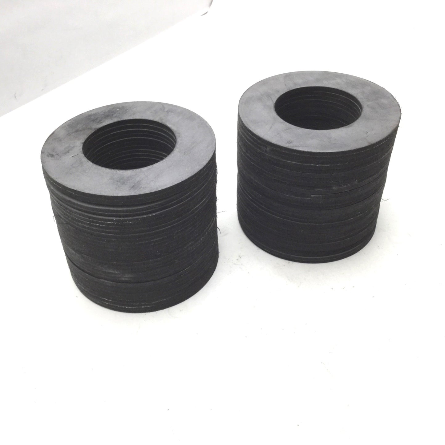 New Lot Of 60 Power Dynamics EPDM Gaskets, 4 3/8" O.D., 2 3/8" I.D., 1/8" Thickness