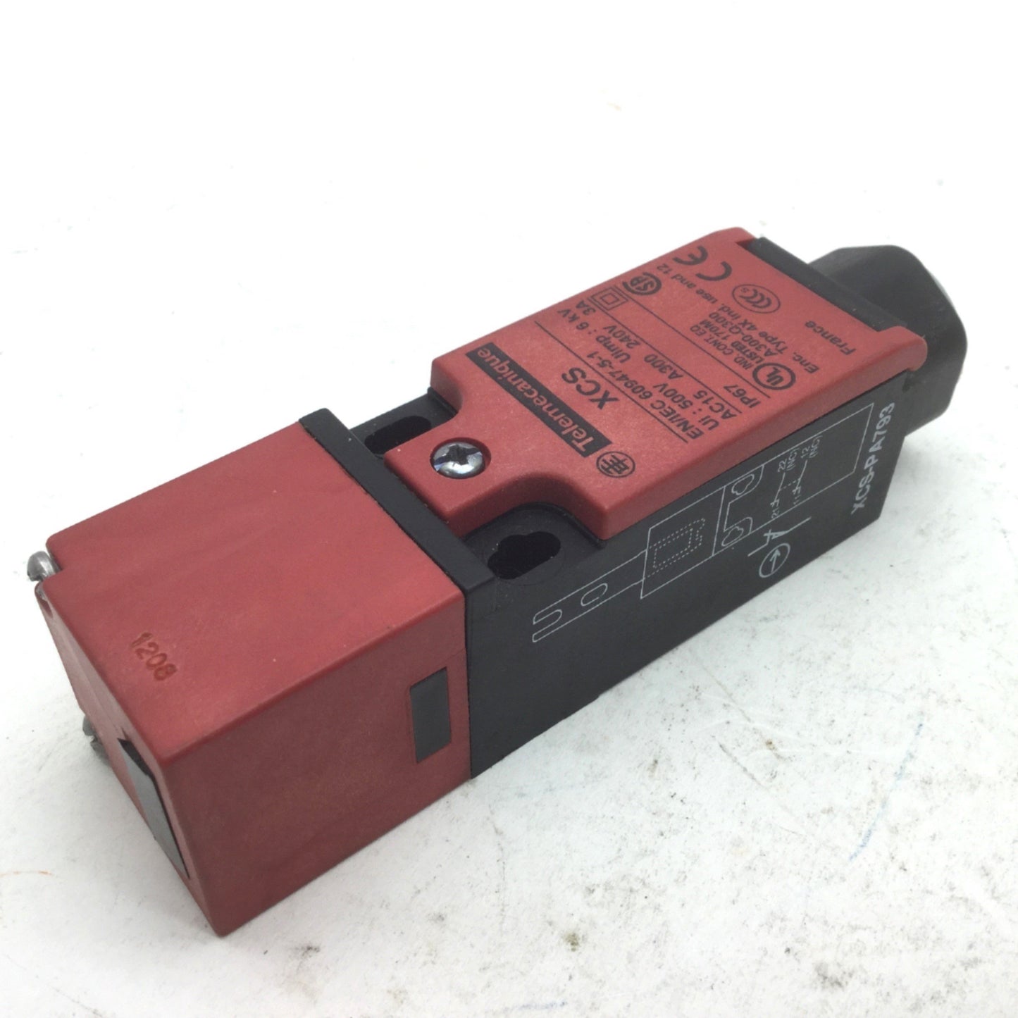 Used Telemecanique XCS-A793 Safety Interlock Switch No Key 240V 3A 2NC