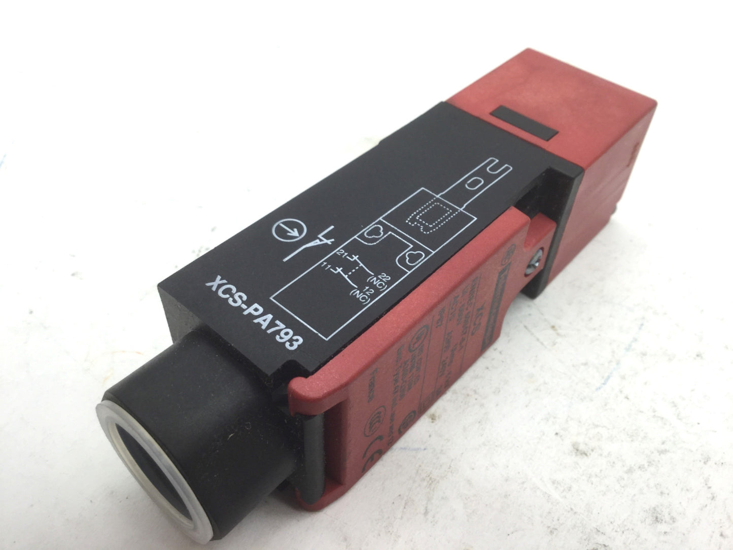 Used Telemecanique XCS-A793 Safety Interlock Switch No Key 240V 3A 2NC