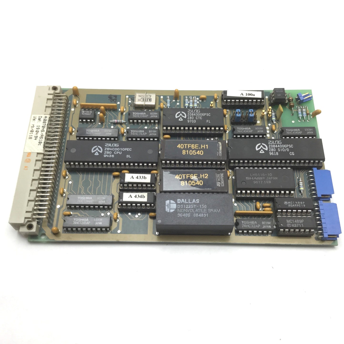 Used Komax A508c Processor Card for 40T Auto Wire Crimper / Stripper Machine