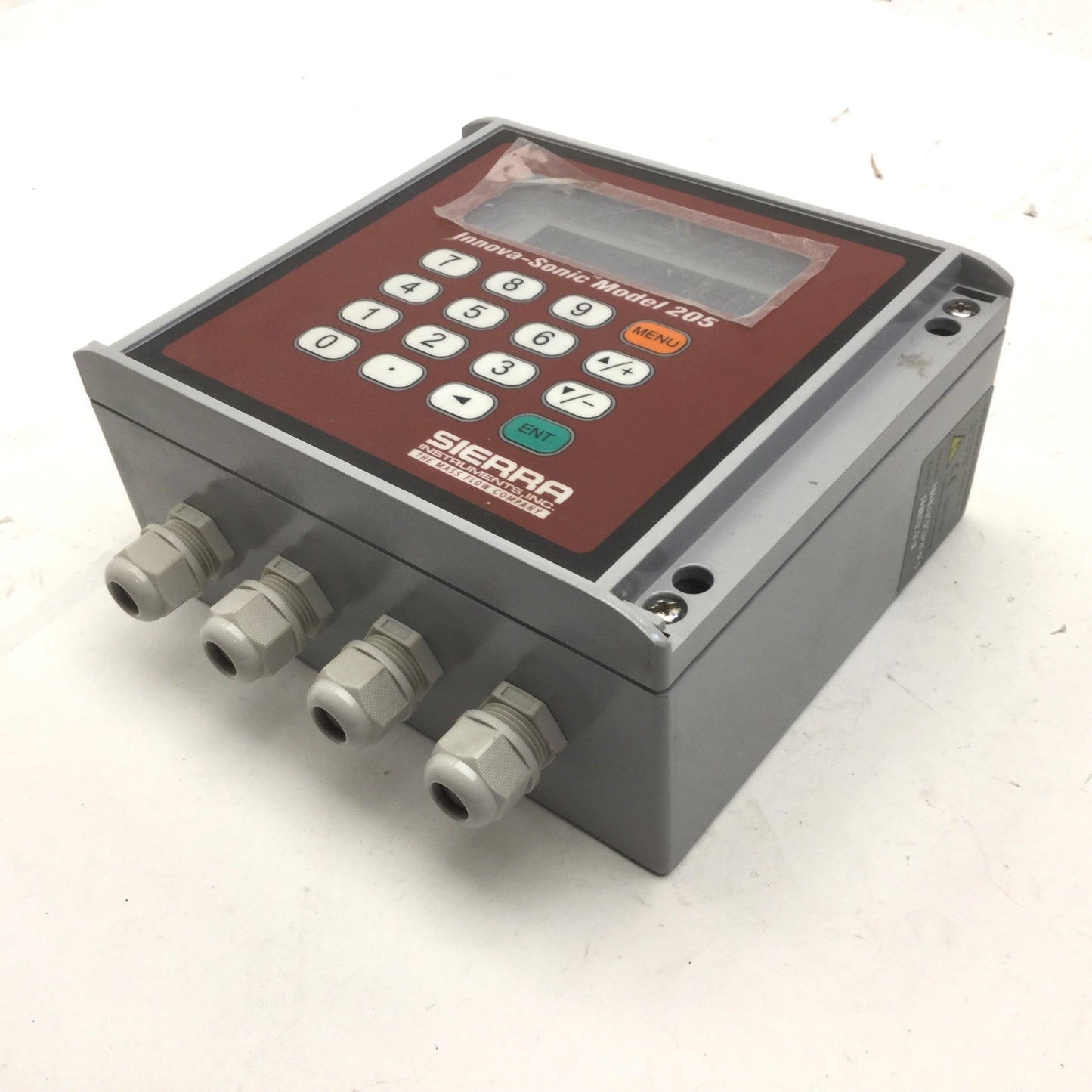 Used Sierra Innova-Sonic Model 205 Ultrasonic Flowmeter 90-245VAC 48-63Hz 5W 10-36VDC