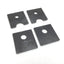 Used Lot of 4 Cutting Teeth I-6546 I-6561 for Komax 40T Wire Crimper/Stripper Machine