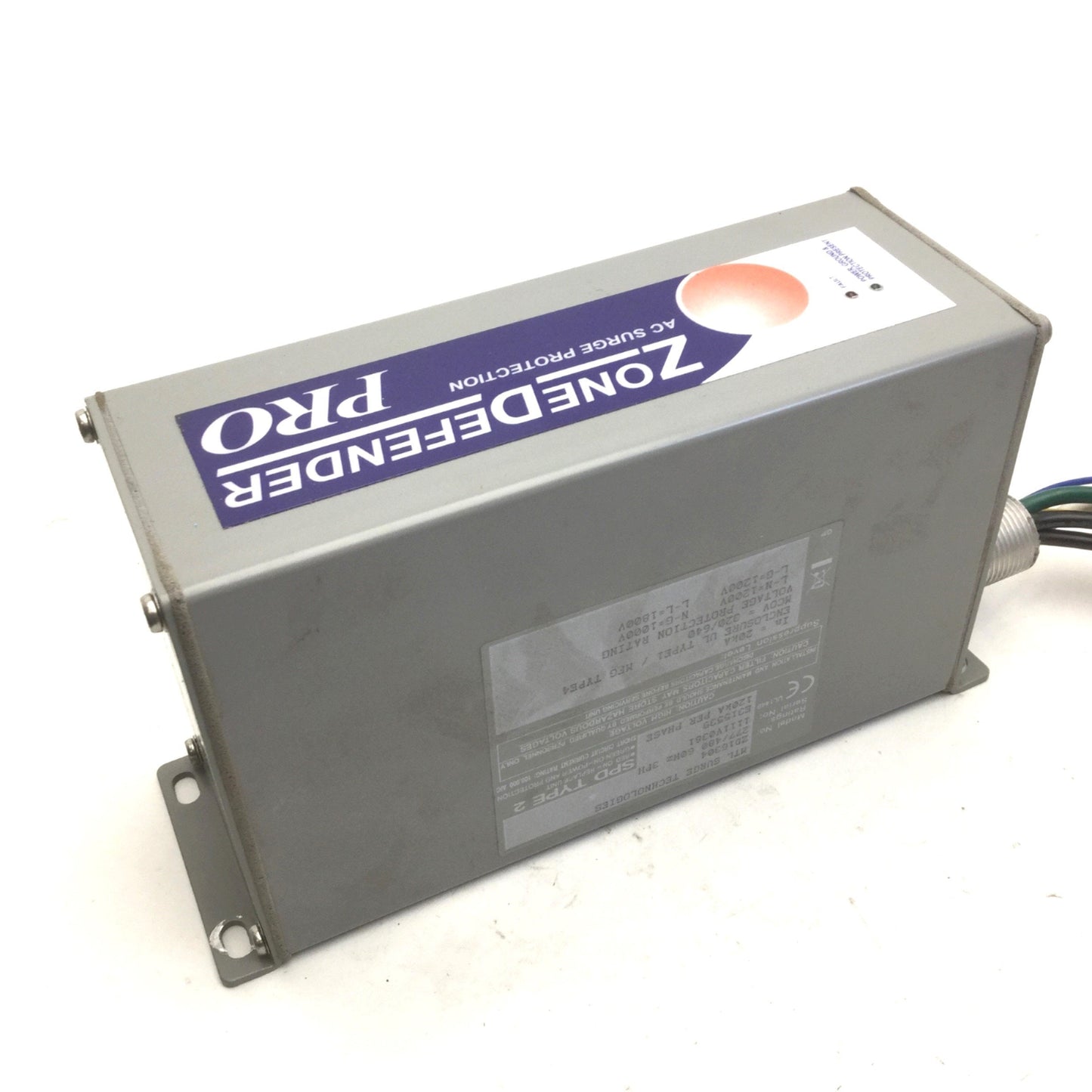 Used MTL Surge Technologies ZD16304 Zone Defender Pro AC Surge Protection, SPD Type 2