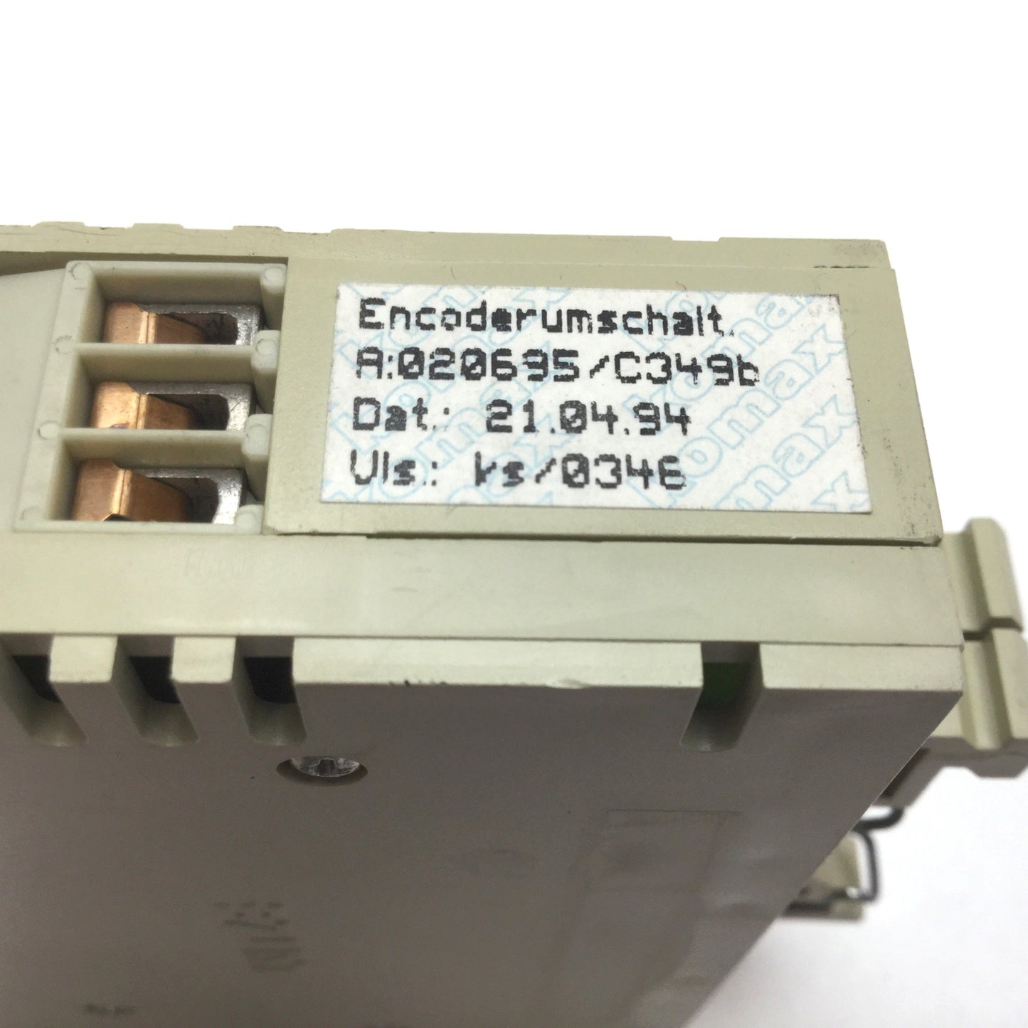 Used Encoder Control Module for Komax 40T Automatic Wire Crimper / Stripper Machine