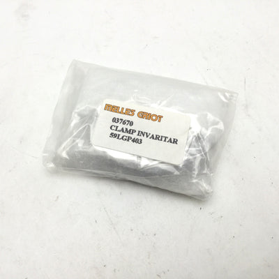 New Melles Griot 59LGP403 Invaritar Clamp Telecentric Lens Mounting Bracket, 54mm ID