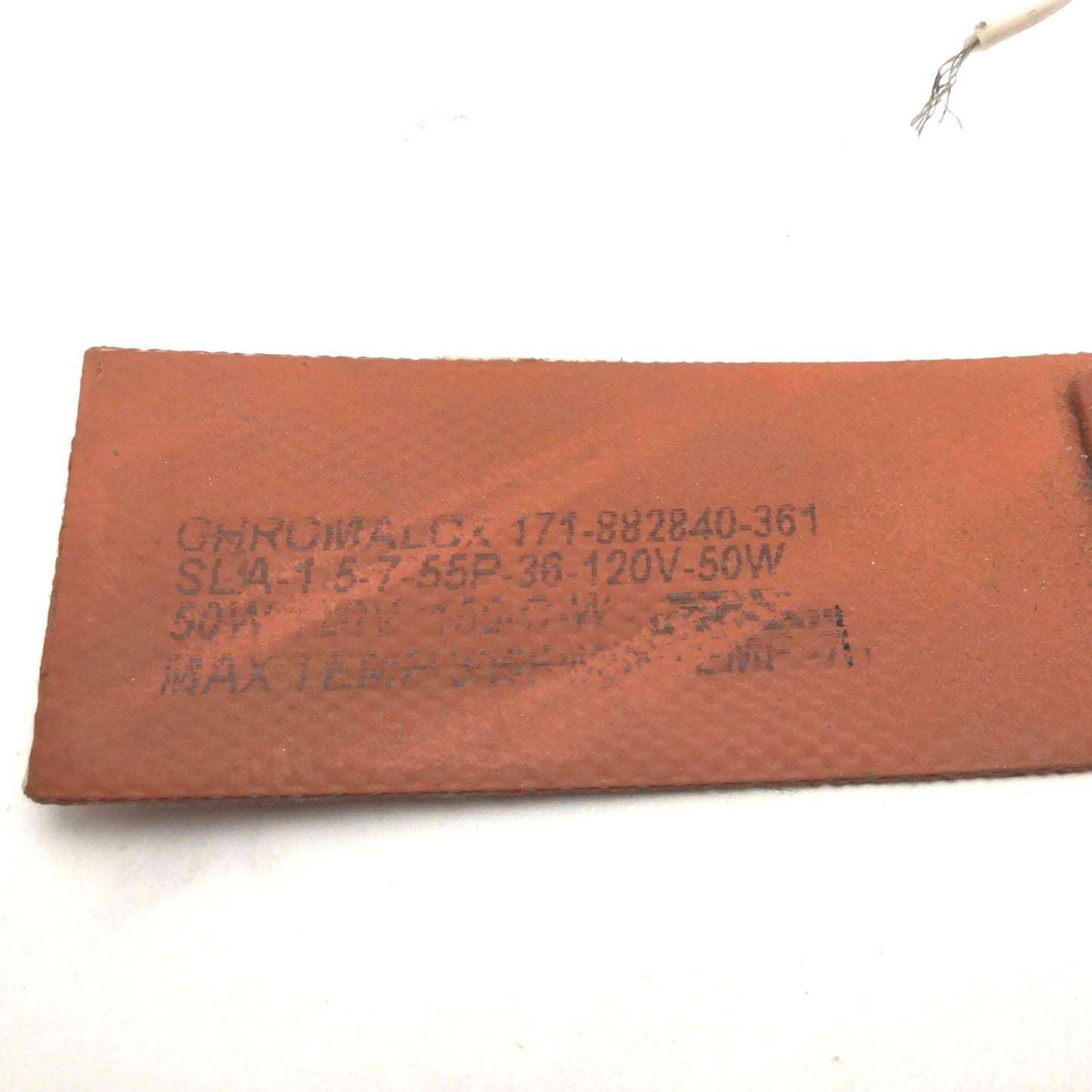 Used CHROMALOX 171-882840-361 Heater Element, Watts: 50W, Voltage: 120V