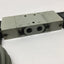 Used Numatics L22BB552B012A61 Double Solenoid Valve 5-Port, 3-Position w/ 24VDC Coils