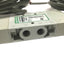 Used Numatics L22BB552B012V61 Double Solenoid Valve 5-Port, 3-Position w/ 24VDC Coils
