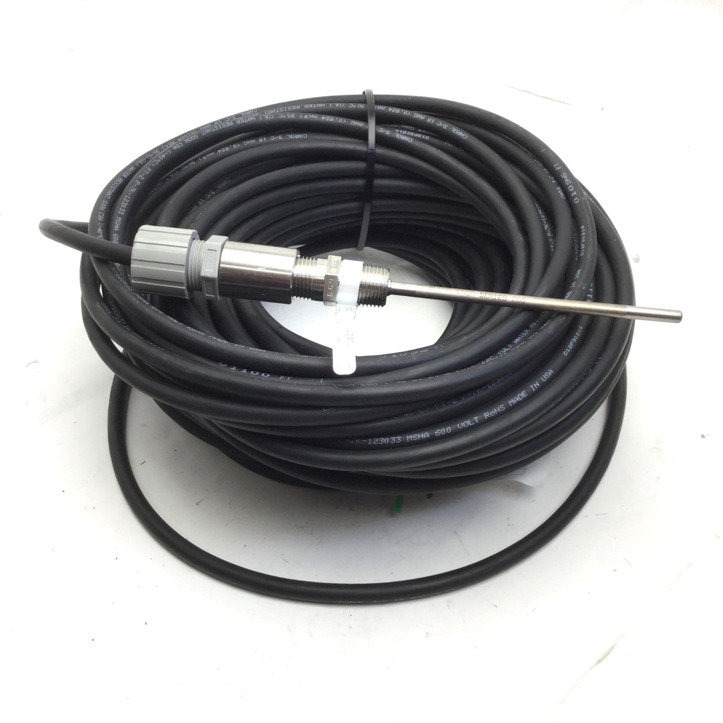 New – Open box Burns Engineering 10821-21-055-150 PRT Probe, Cable: 150', Probe: 5-3/8x1/4"