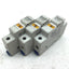 Used Lot of 3 Ferraz Shawmut USM11 Fuse Holders, Terminal Rating 600V 30A