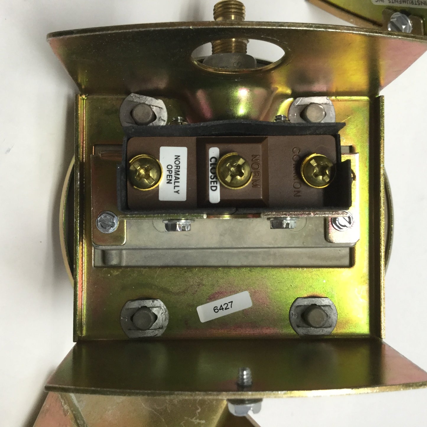 Used Lot of 2 Dwyer 1823-1 Differential Low Pressure Switch, 10psi Max, 125-480VAC