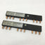 Used Lot of 2 Klockner Moeller B3.1/3-PKZ2 3-Position Buss Bar Connector 600VAC 100A