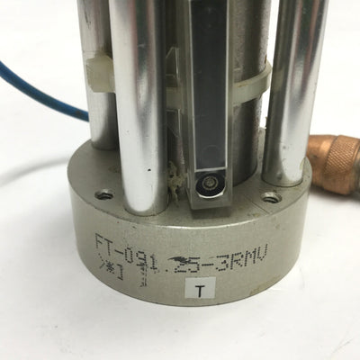 Used Bimba FT-091.25-3RMV Flat-II Air Cylinder, 1-1/4" Stroke, 1-1/16" Bore w/ Switch