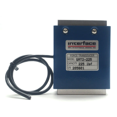 Used Interface SMT2-225 Load Cell, 225lbf, S-Type, Excitation: 15VDC Output: 2mV/V