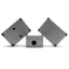 Used Lot of 3 Hoffman Q1286PCD Polycarbonate Enclosure, 4.49 x 2.91 x 1.93" *Holes*