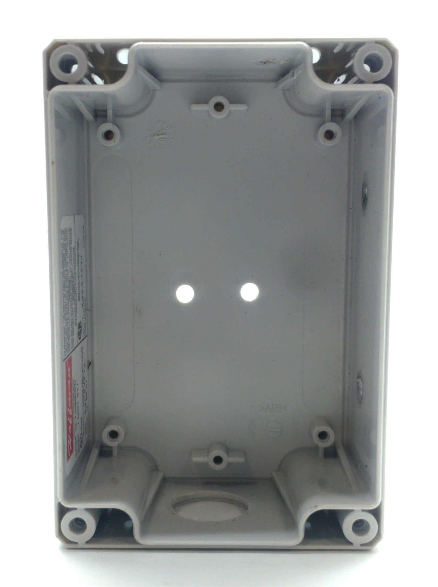 Used Lot of 3 Hoffman Q1286PCD Polycarbonate Enclosure, 4.49 x 2.91 x 1.93" *Holes*