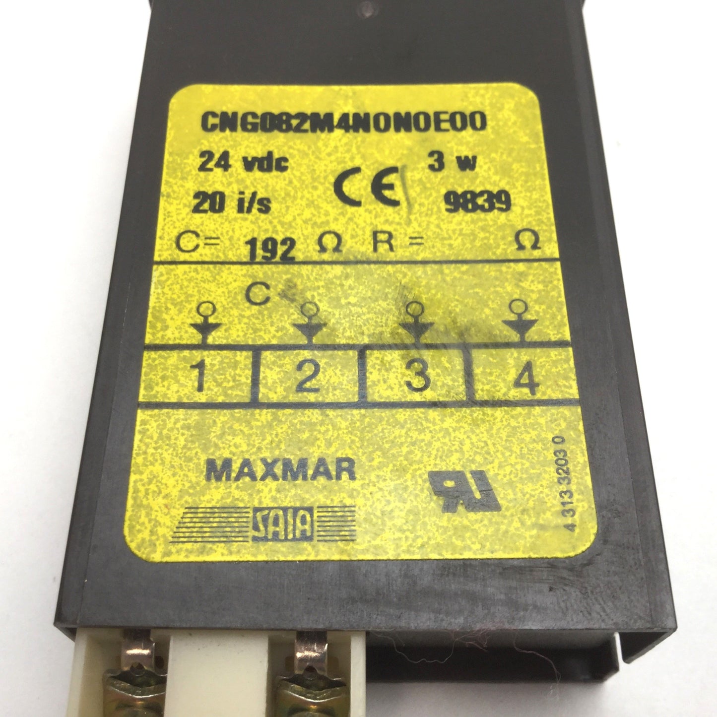 Used Maxmar CNG082M4N0N0E00 Counter, 8-Digit, Power: 24VDC 3W, Speed: 20i/s