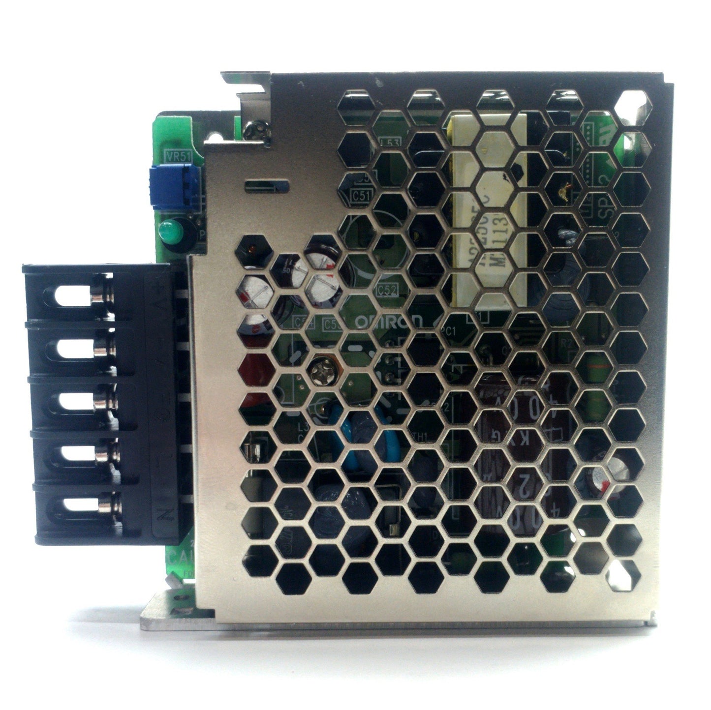 Used Omron S8VM-01524C Power Supply Out: 24VDC 0.65A In: 100-240VAC *Missing Cover*