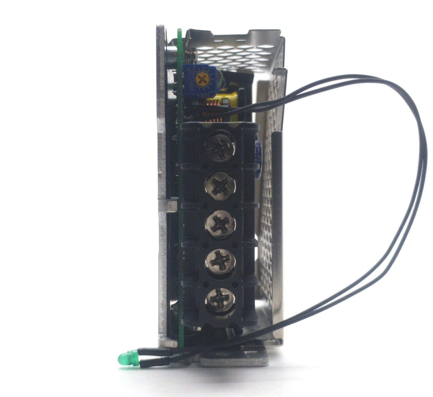 Used Omron S8VM-01524C Power Supply Out: 24VDC 0.65A In: 100-240VAC *Cover & LED*
