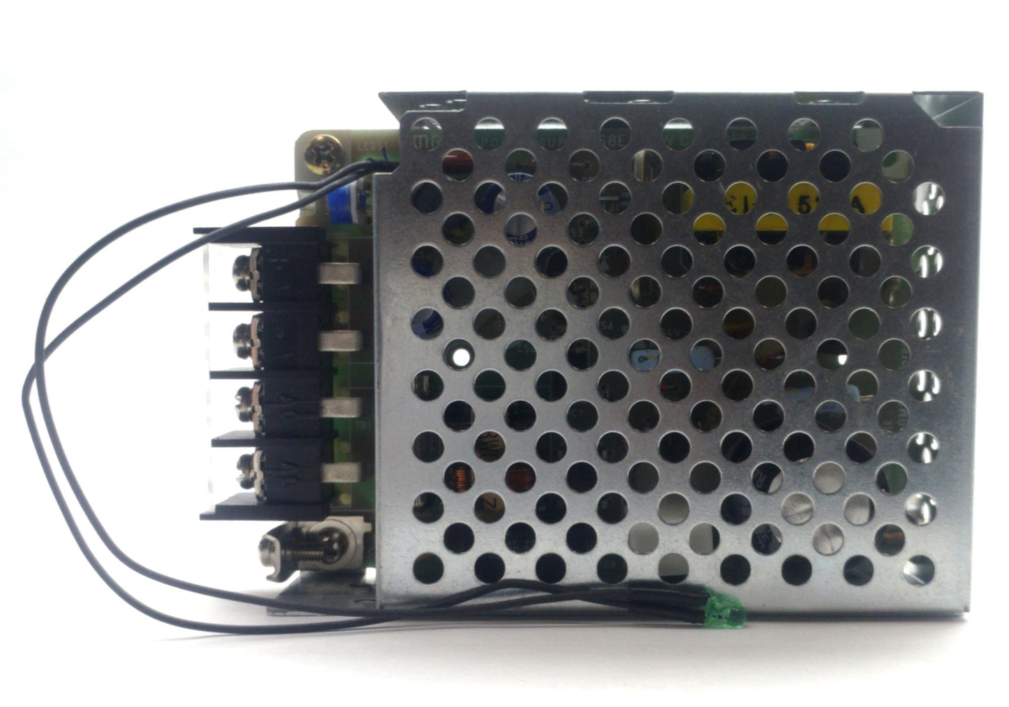 Used Omron S8E1-01524D Power Supply Out: 24VDC 0.7A In: 100-240VAC *Cover & LED*