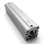 Used SMC NCDQ8A075-400 Compact Air Cylinder, 4" Stroke, 3/4" Bore, 200PSI Max