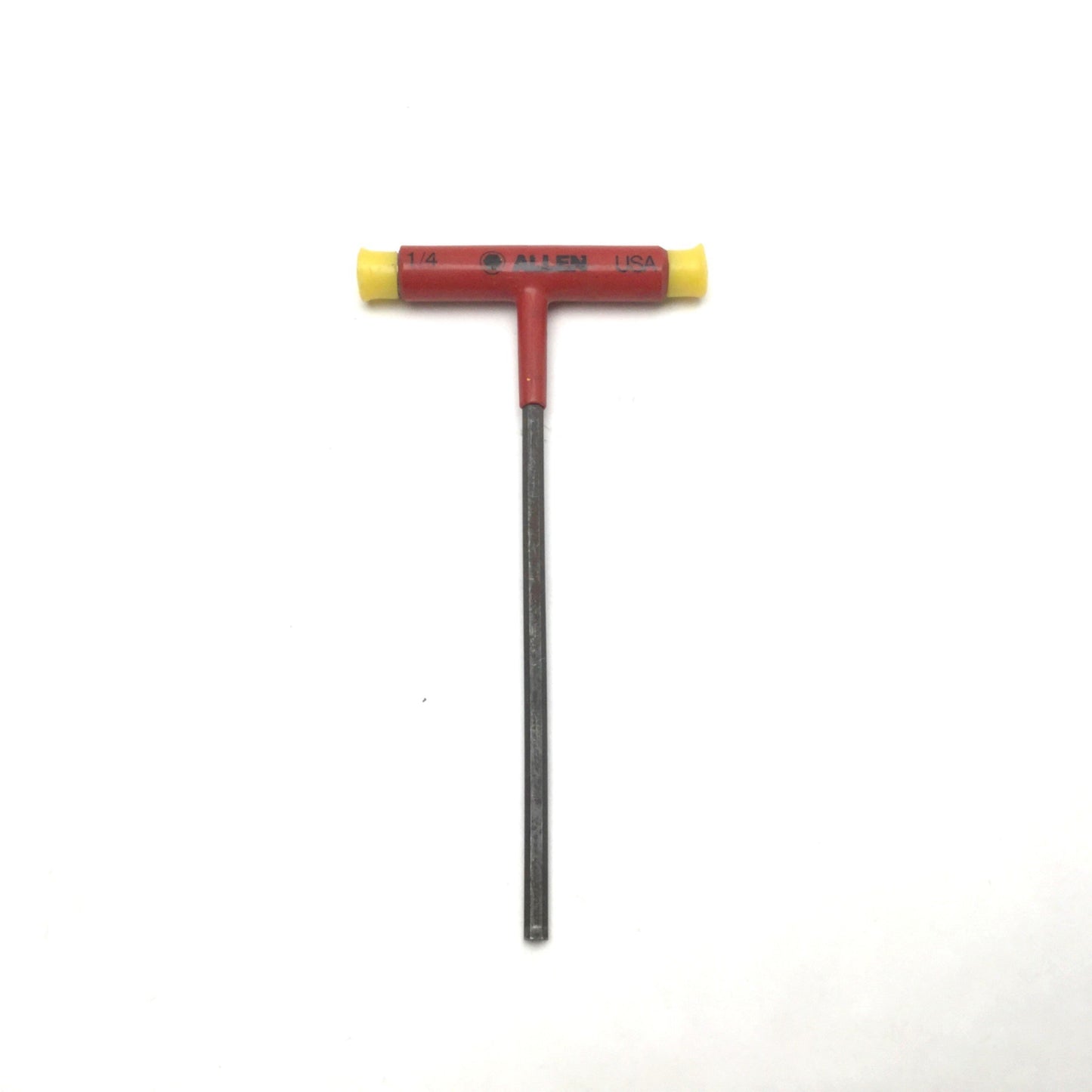 Used Lot Of 10 1/4" Allen Wrenches With Rubberized Mallet End T-Handles 8.5" Long
