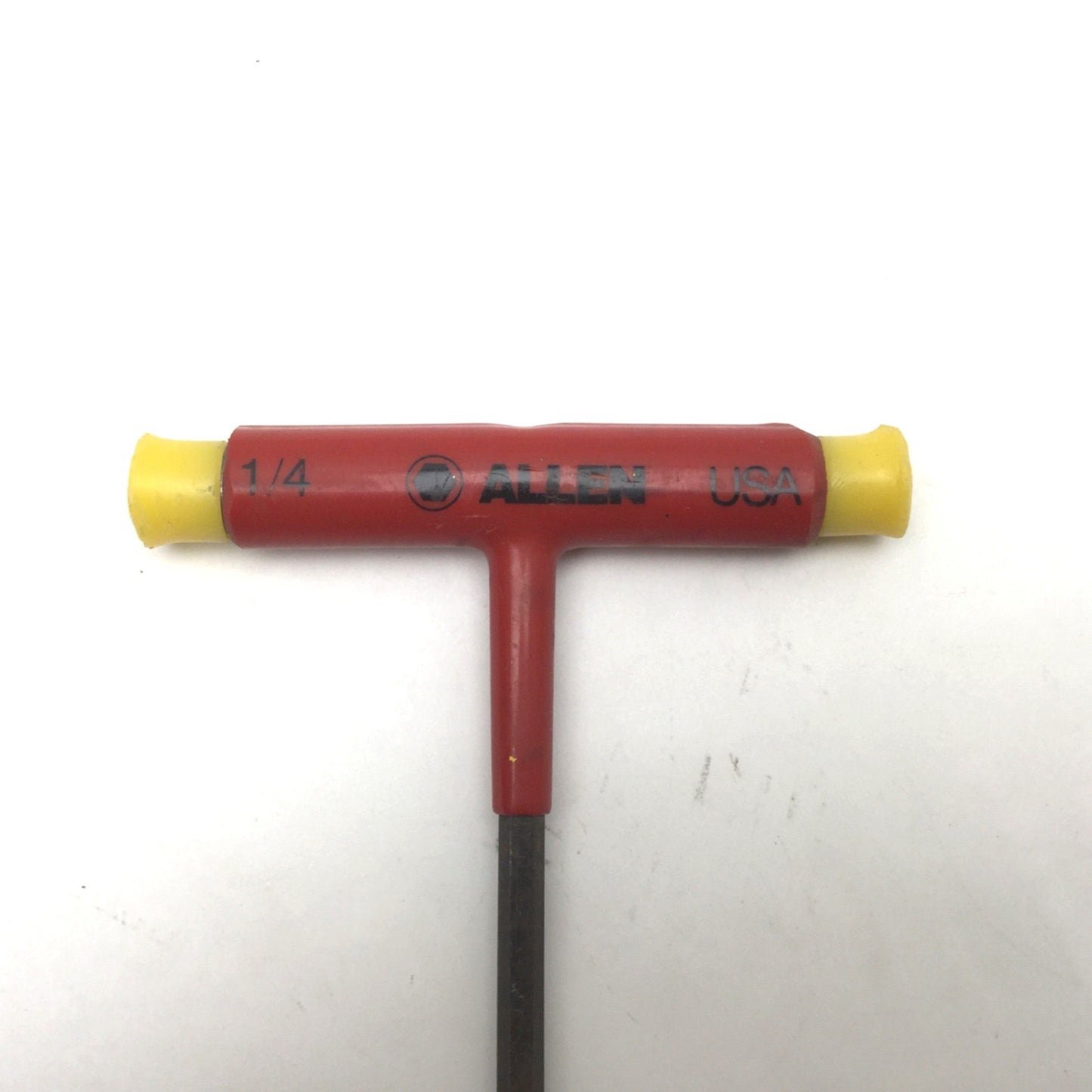 Used Lot Of 10 1/4" Allen Wrenches With Rubberized Mallet End T-Handles 8.5" Long